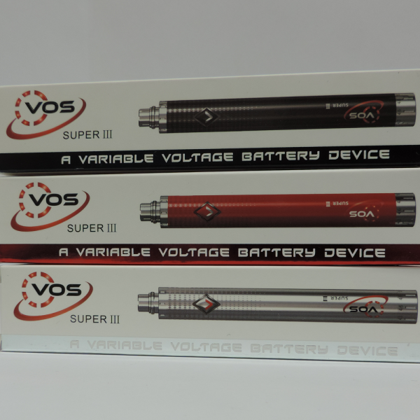 VOS Super 3 1600mAh Passthrough Twist Battery